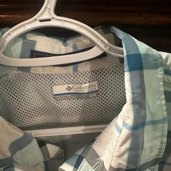 COLUMBIA FISHING SHIRTS (2) PFG SUPER BAHAMA LONG SLEEVE MED (RUNS BIG) - Picture 5 of 7